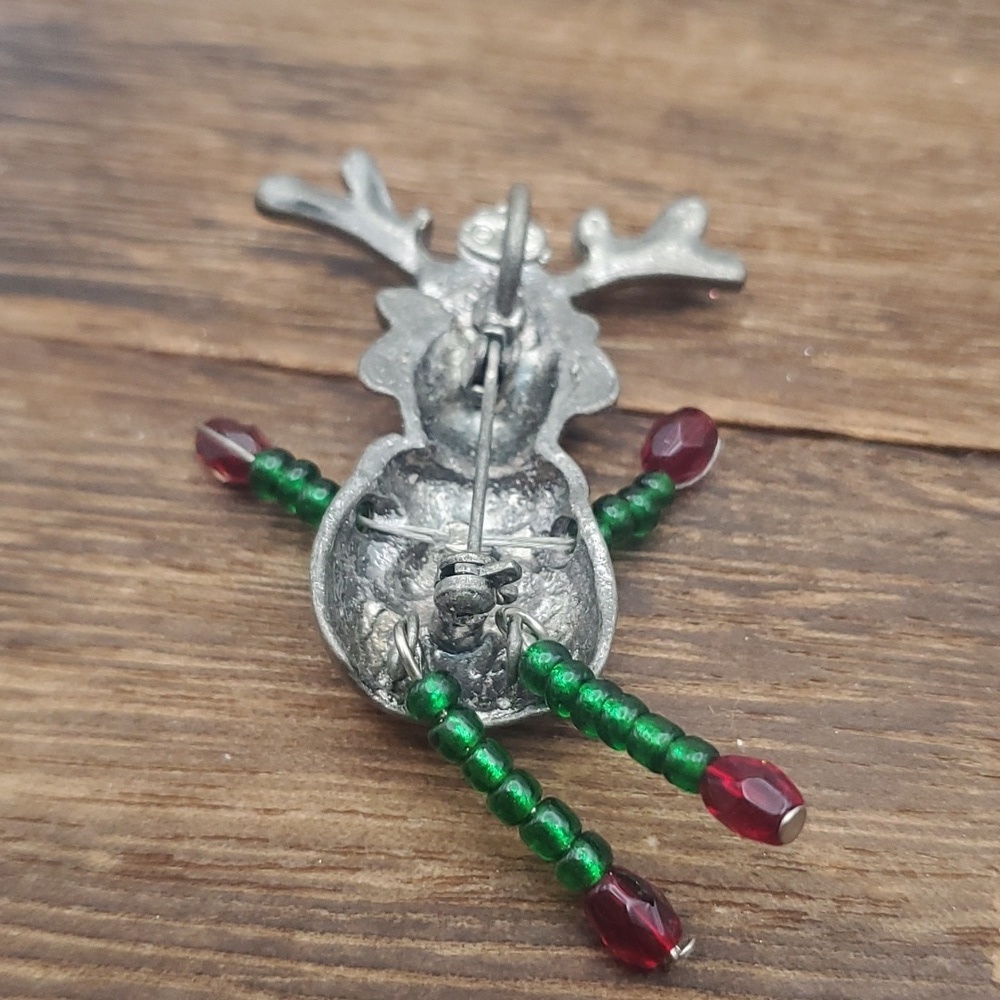 Cool reindeer Christmas 🎄  brooch‎ B502 - Picture 5 of 6